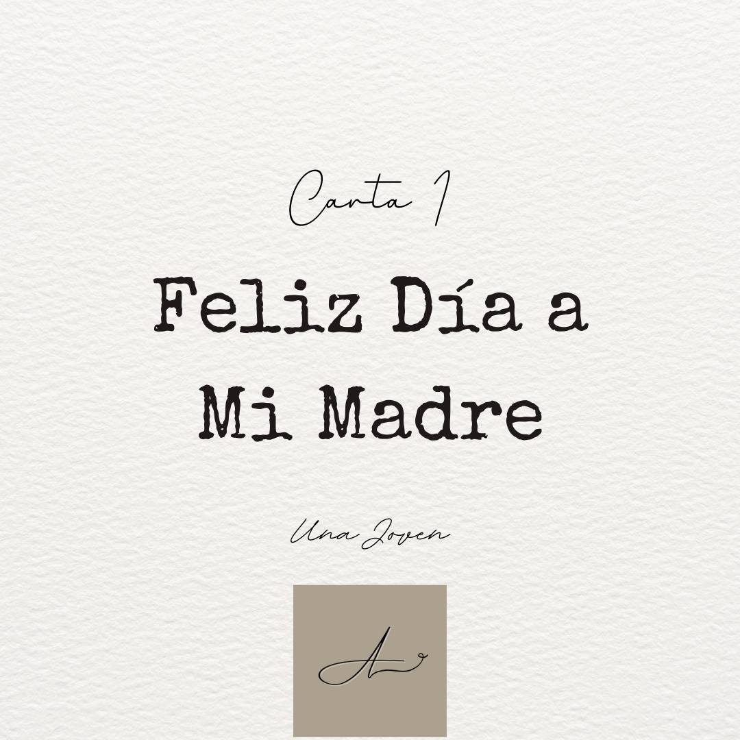 Feliz Día a mi Madre.